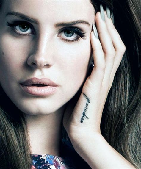 tatuajes de lana del rey|Lana Del Reys Tattoos and Their Meanings 